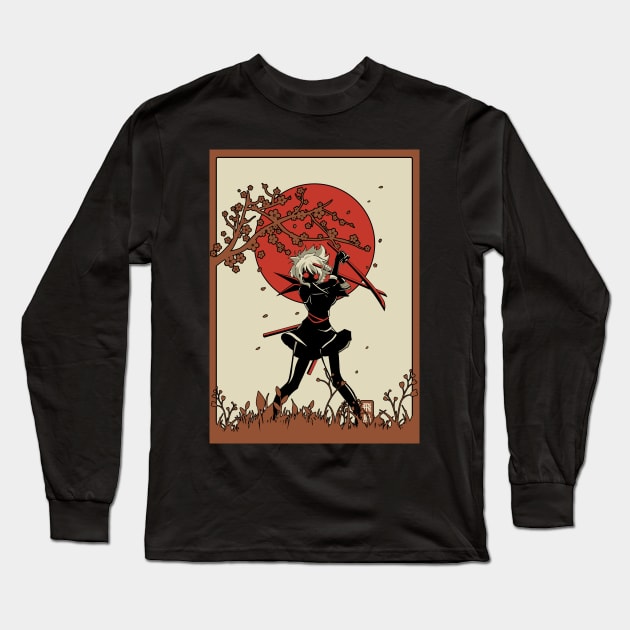 Asuka Krimslash Long Sleeve T-Shirt by Banjar History Podcast